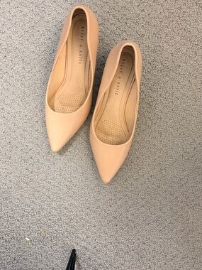 Kelly & Katie Blush Pointed-Toe Flats